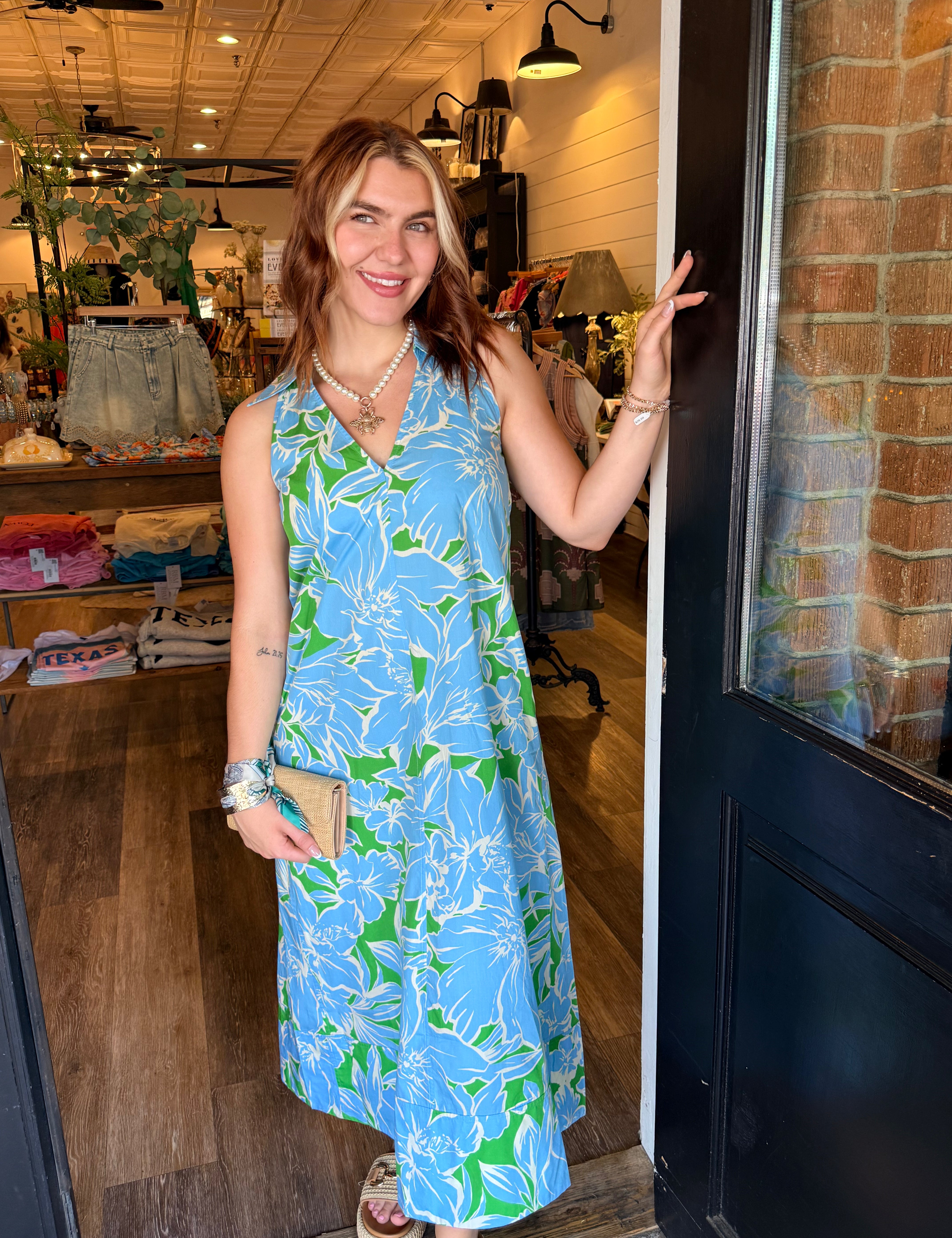 Amber Floral Maxi Dress