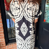 Blaire Maxi Print Dress