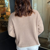 Caroline Colorblock Knit Sweater