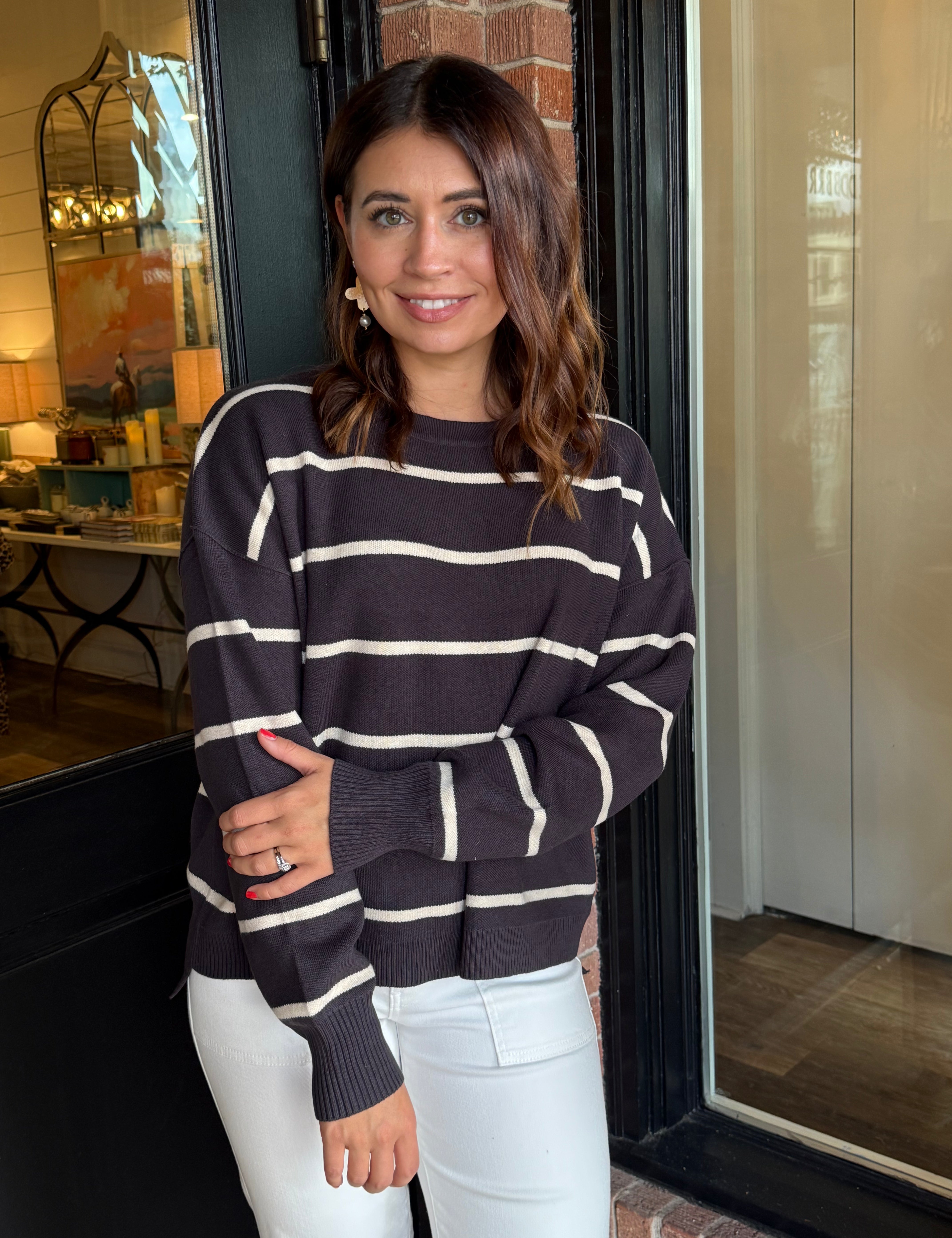 Karla Striped Sweater