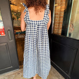 Hannah Gingham Maxi Dress