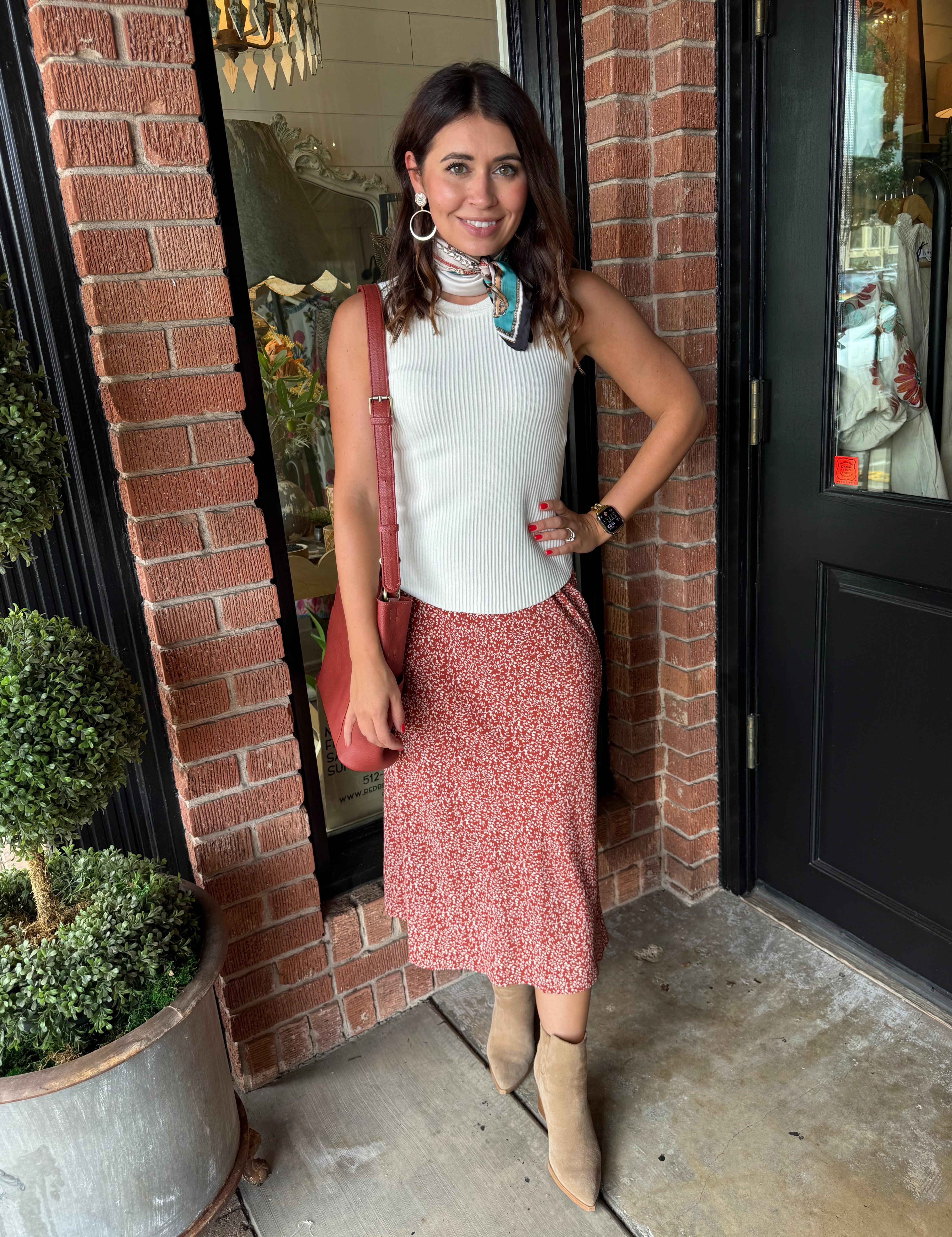 Carolyn Ribbed Sweater Top
