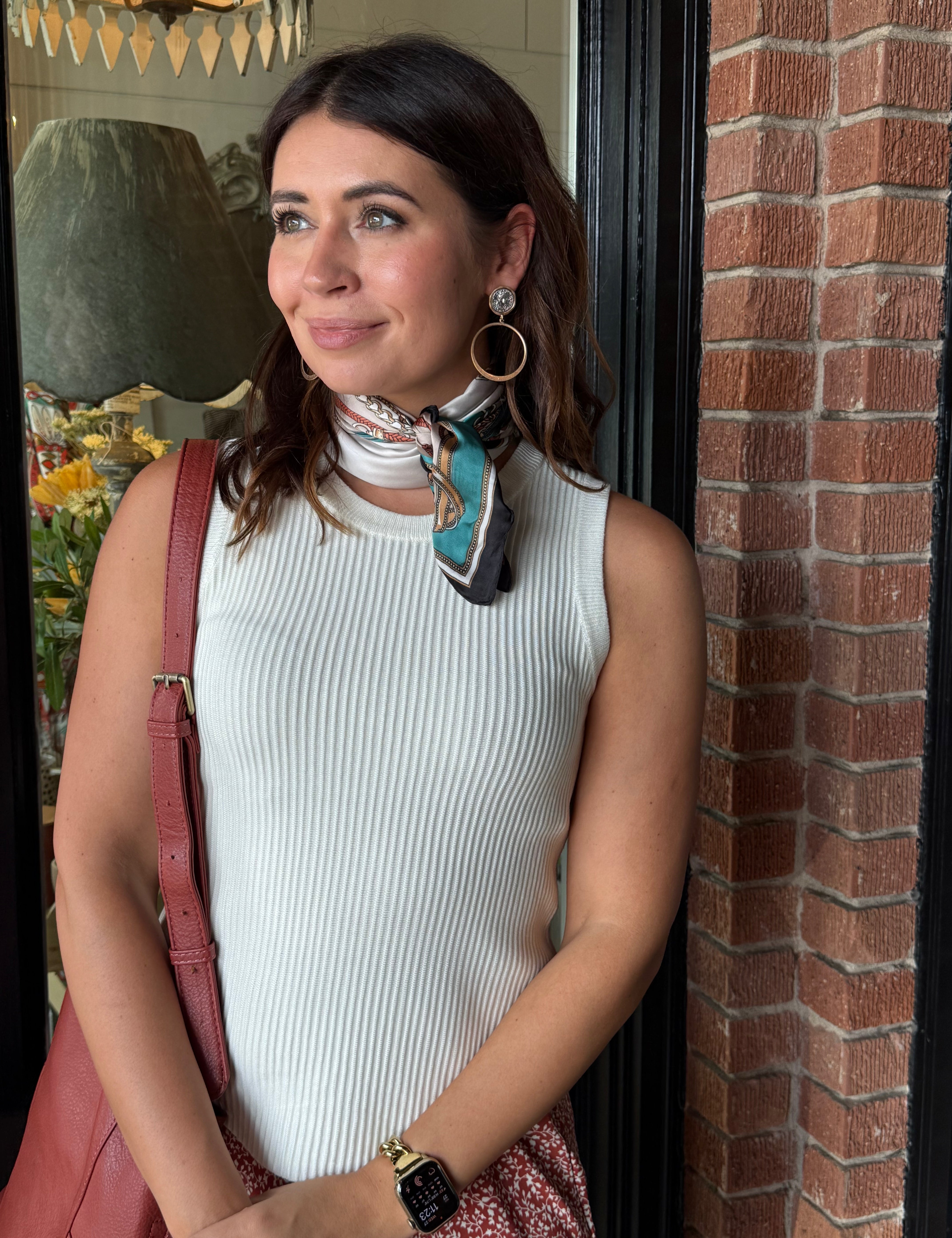 Carolyn Ribbed Sweater Top