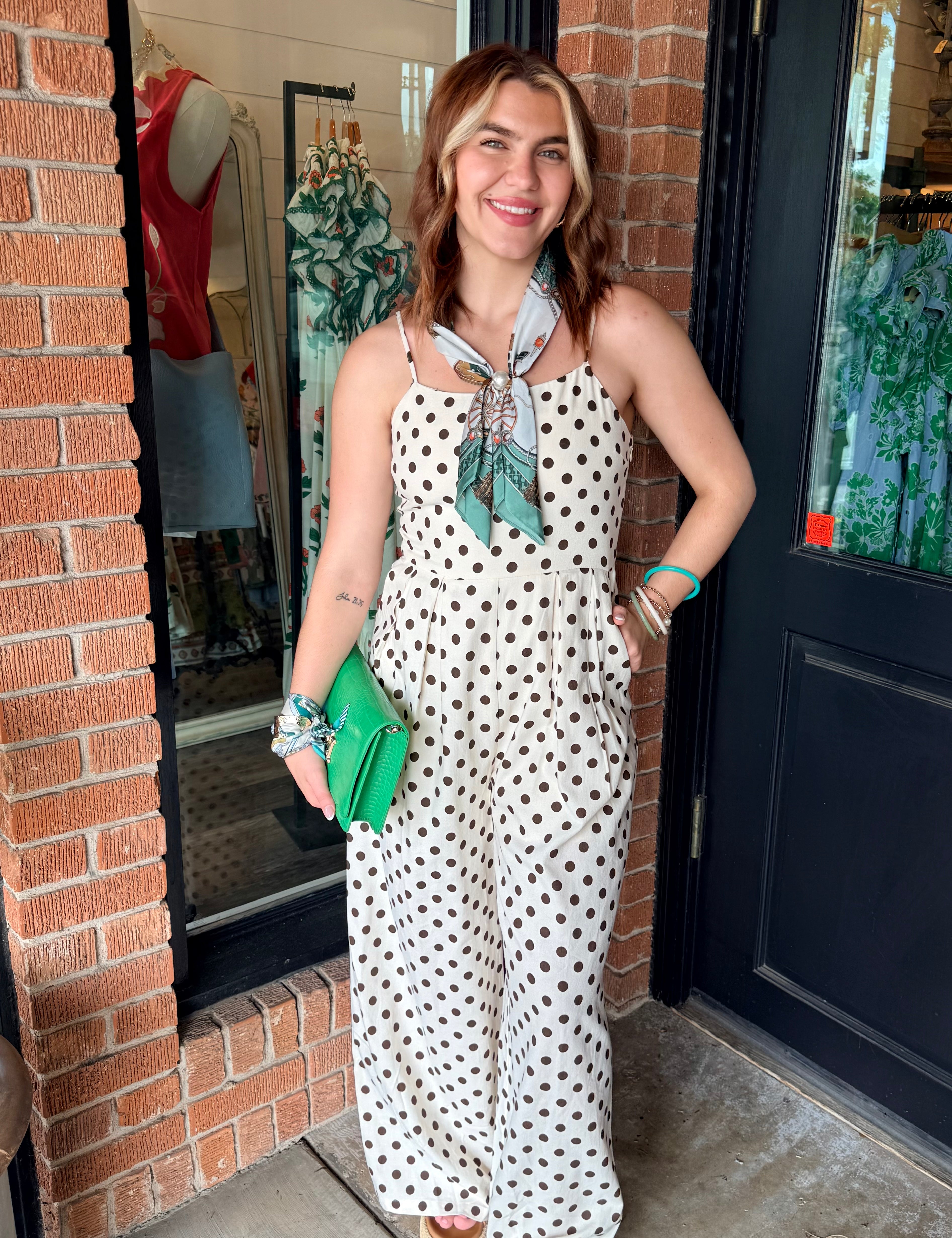 Nancy Polka Dot Jumpsuit