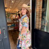 Harley Tropical Shirt Dress