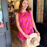 Rosy Polka Dot Top & Shorts Set