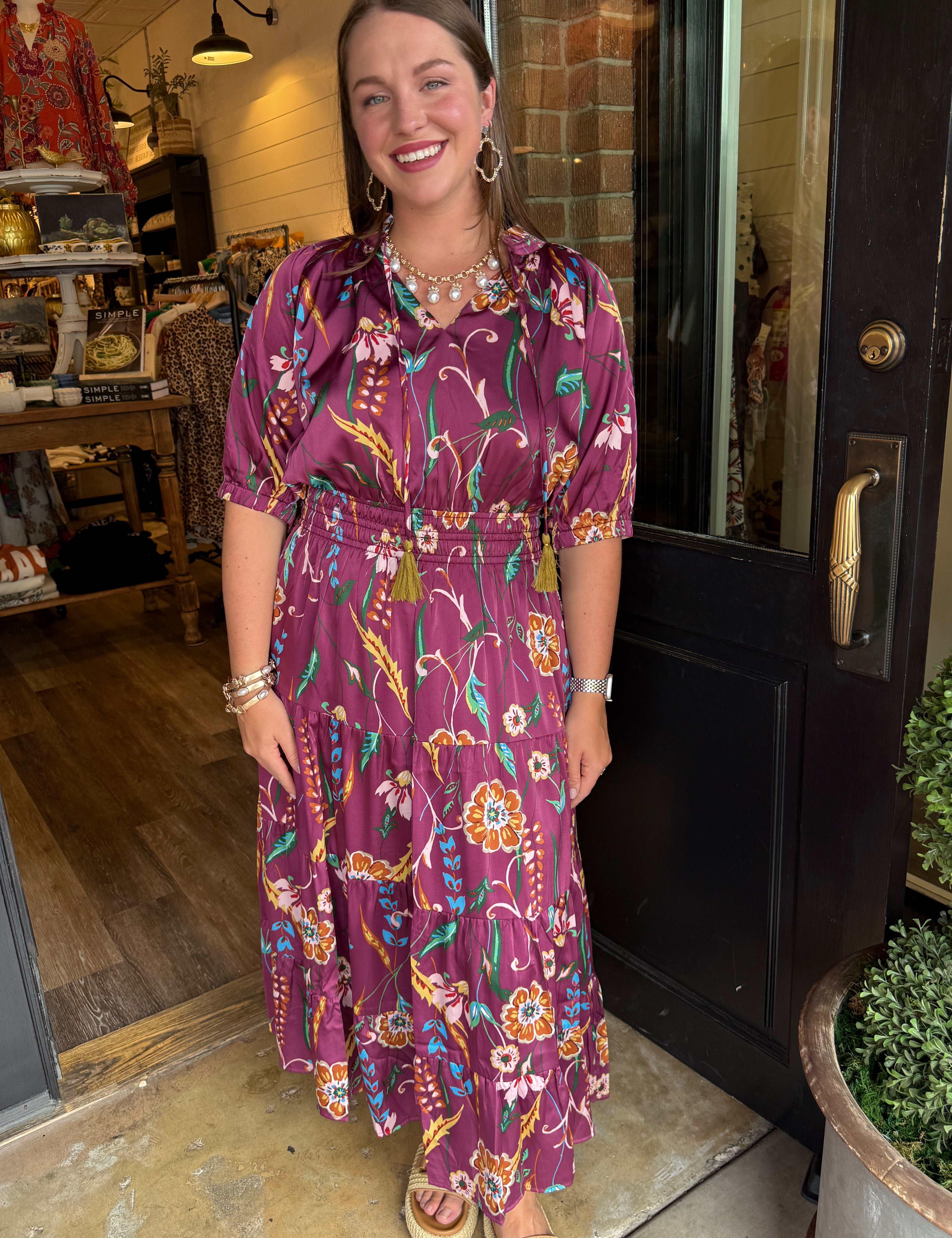 Sydney Floral Maxi Dress