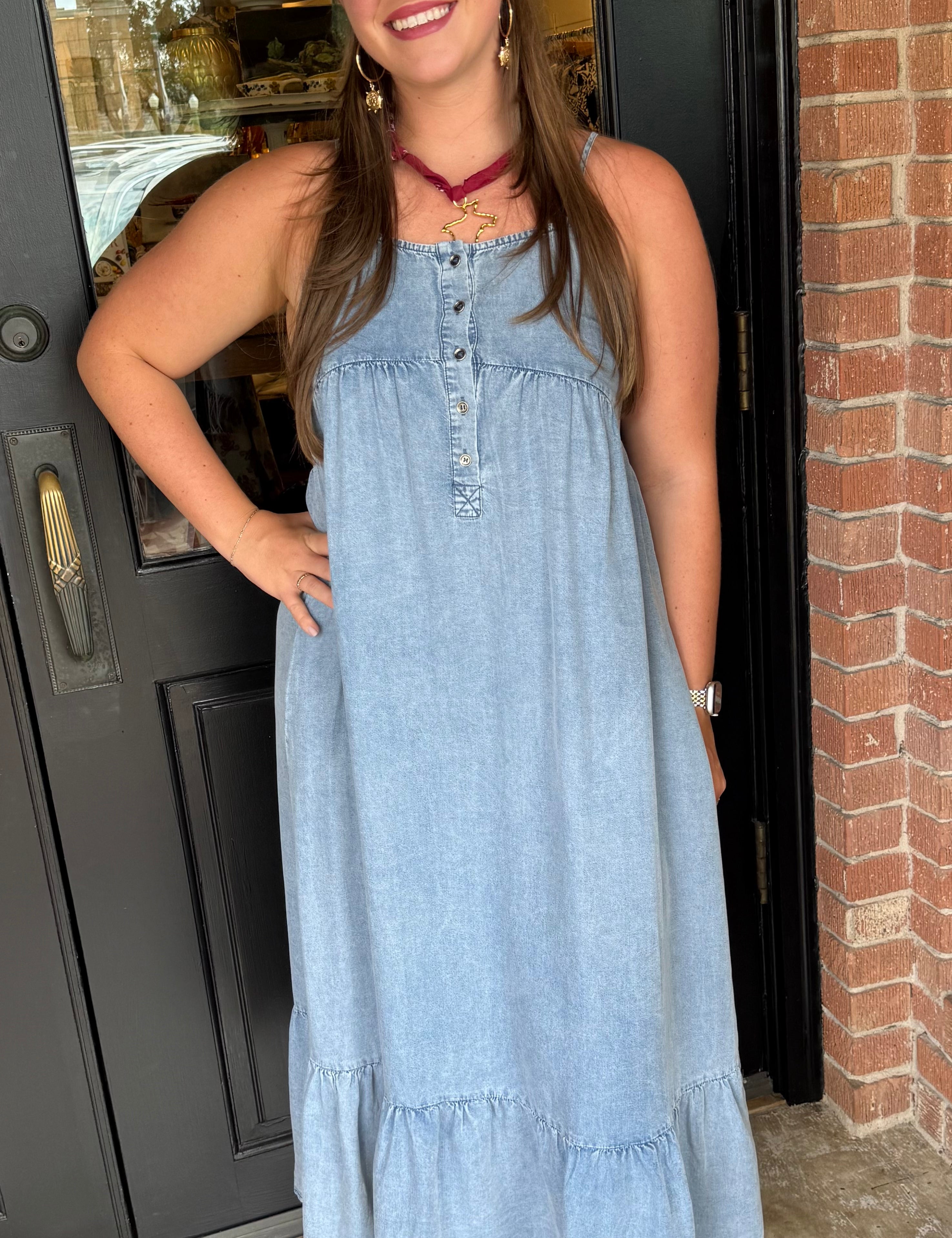 Jane Denim Dress