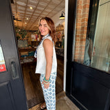Piper Floral Crop Pants