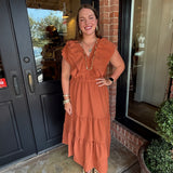 Sadie Textured Maxi Dress