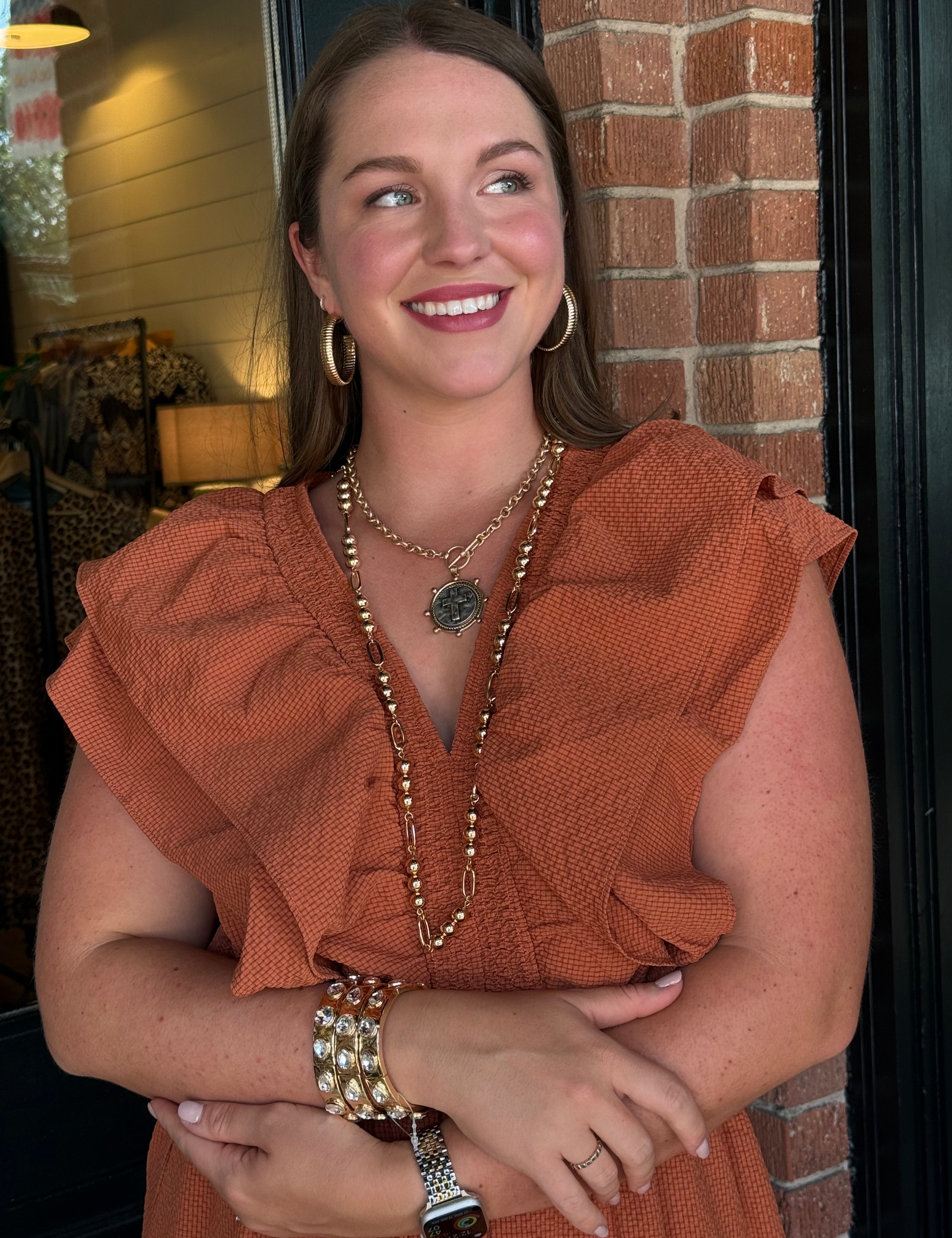 Sadie Textured Maxi Dress