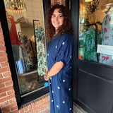 Skylar Polka Dot Midi Dress