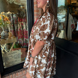Tracy Brown Floral Dress