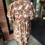 Tracy Brown Floral Dress