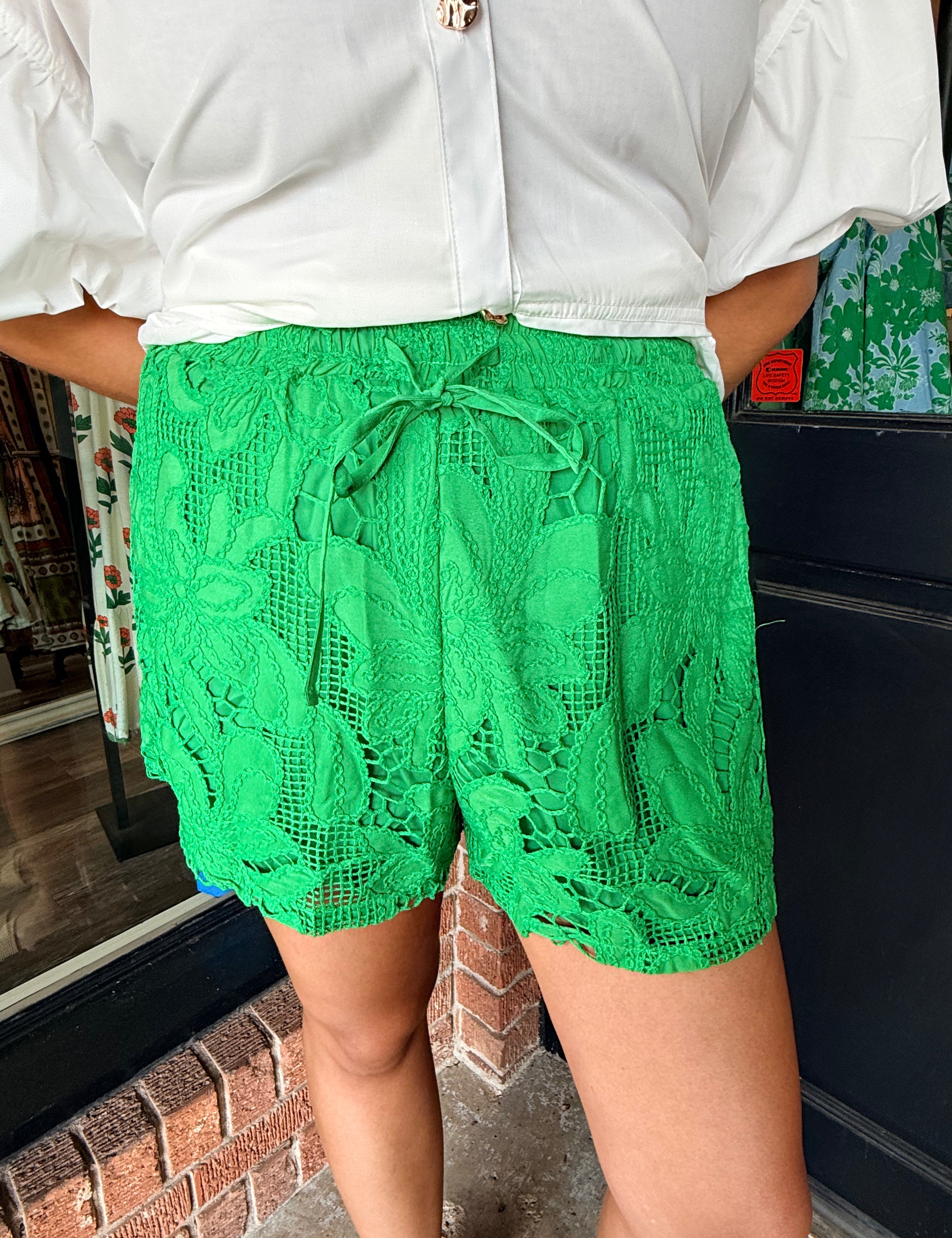 Dixie Eyelet Shorts