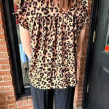 Jordan Leopard Print Top