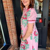 Evie Floral Midi Dress