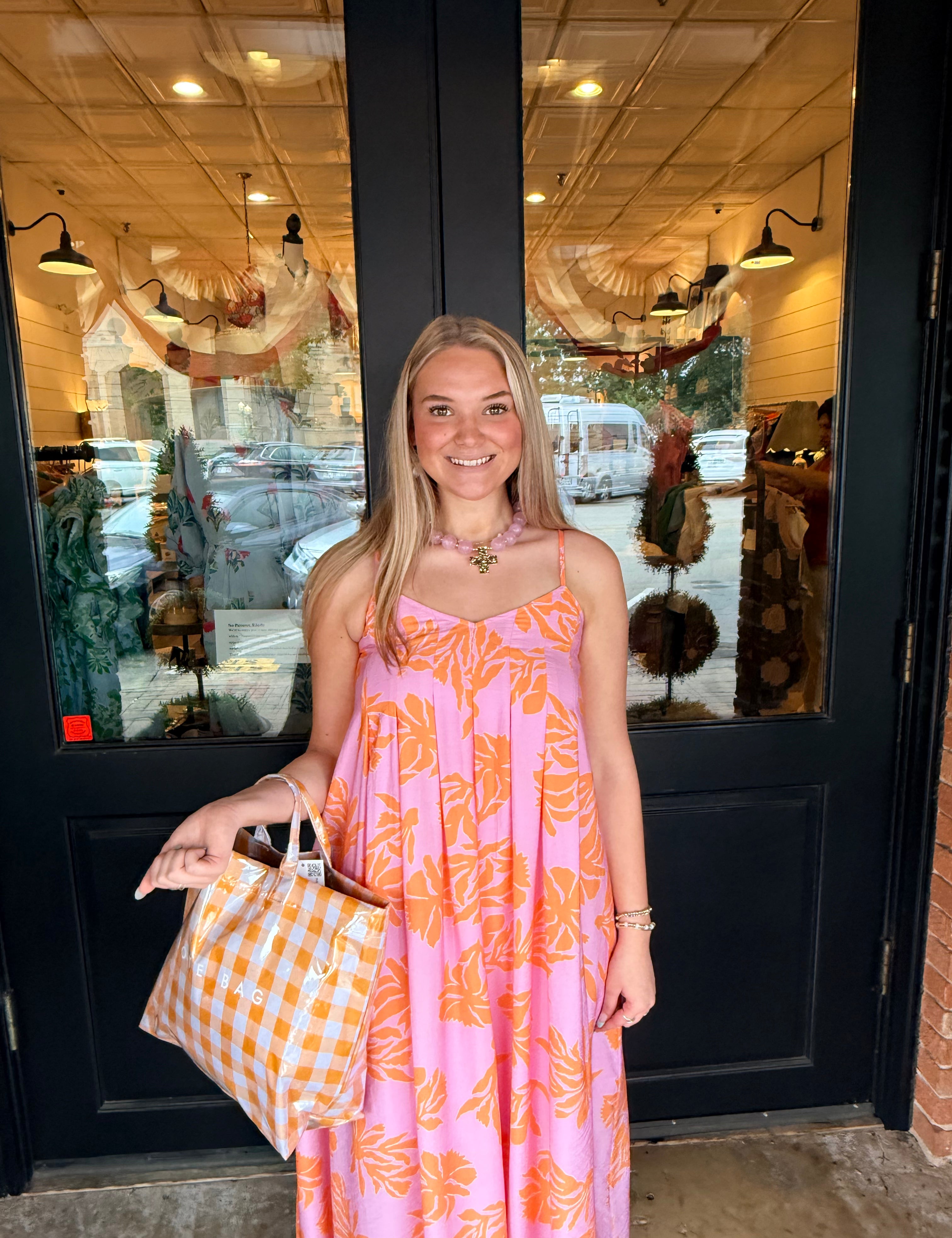 Cameron Floral Midi Dress