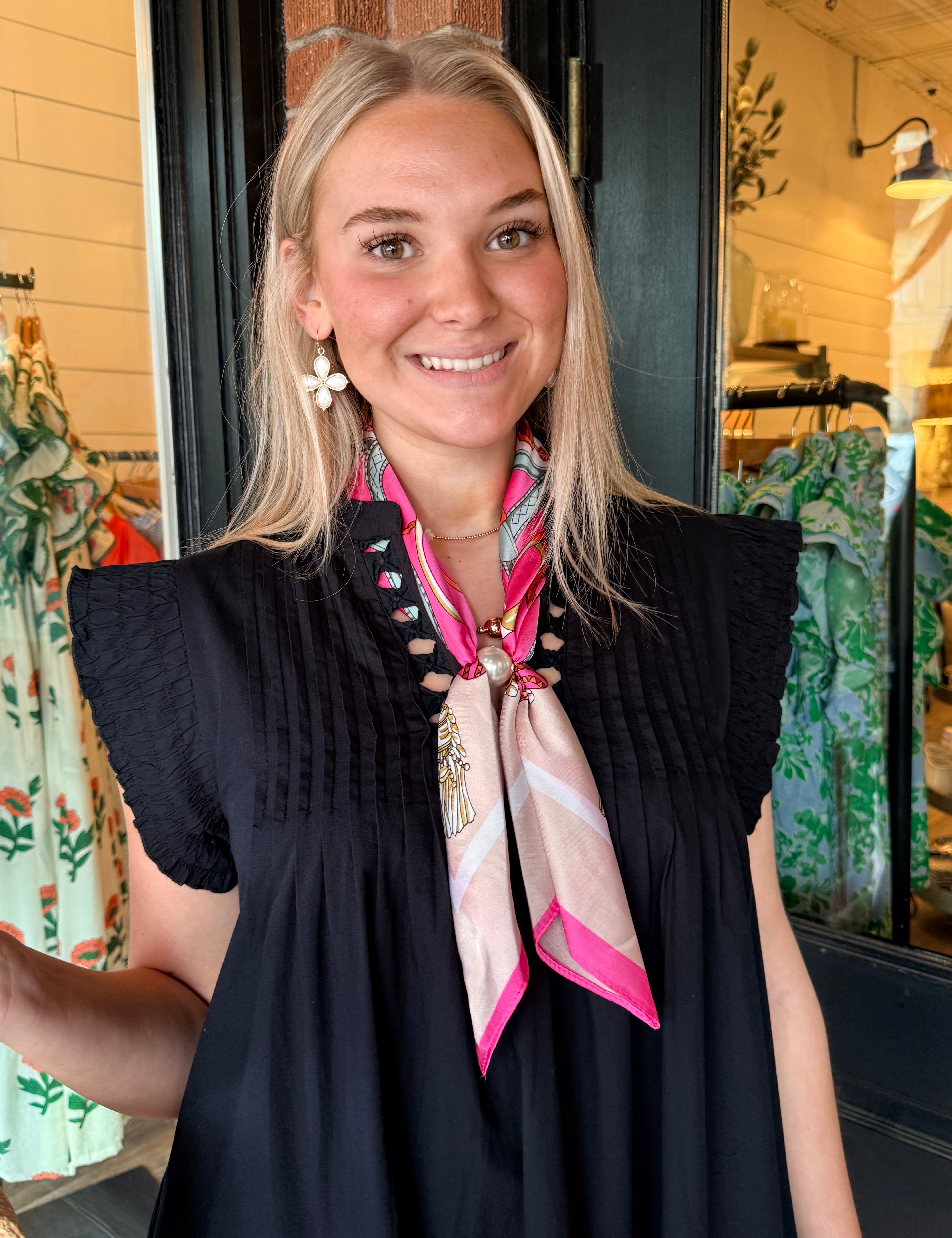 Tricia Pleated Dress