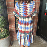 Paula Diamond Print Dress