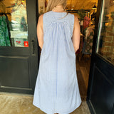 Kat Striped Midi Dress