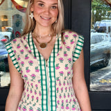 Mira Smocked Midi Dress