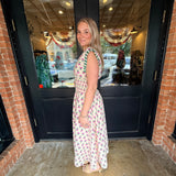 Mira Smocked Midi Dress