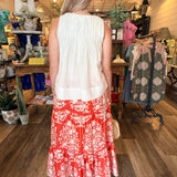 Shelley Smocked Waist Maxi Skirt