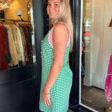Carlie Gingham Mini Dress