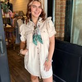 Trina Washed Denim Dress