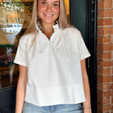Jackie Collar Top