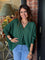 Hayley Textured Solid Blouse