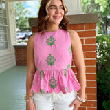 Lorraine Botanical Top