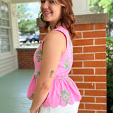 Lorraine Botanical Top