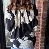 Katherine Peony Print Top