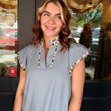 Trina Leopard Mini Dress