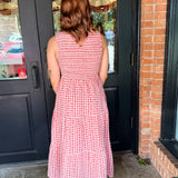 Sammie Gingham Midi Dress