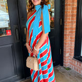 Michelle One Shoulder Midi Dress