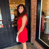 Hailey Half Zip Mini Dress