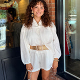 Shelby Gauze Top &  Short Set