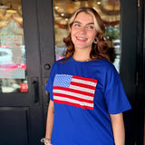 Janet 4th of July Relaxed Shirt