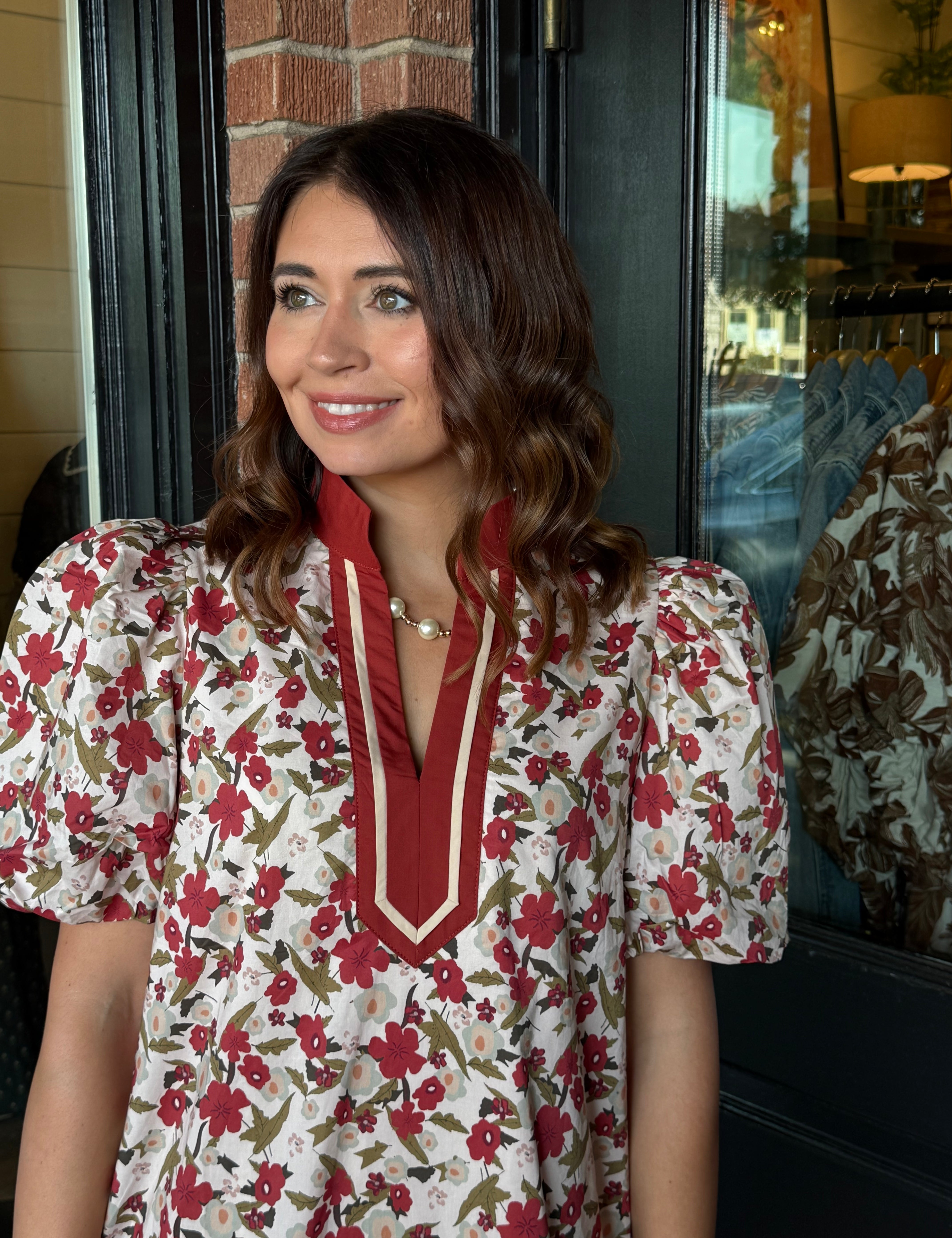 Glenda Floral Dress