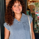 Farrah Denim Dress