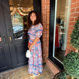 Monica Tassel Maxi Dress