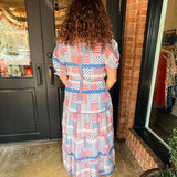 Monica Tassel Maxi Dress