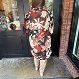 Henley Floral Print Dress