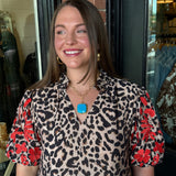 Nellie Cheetah Midi Dress