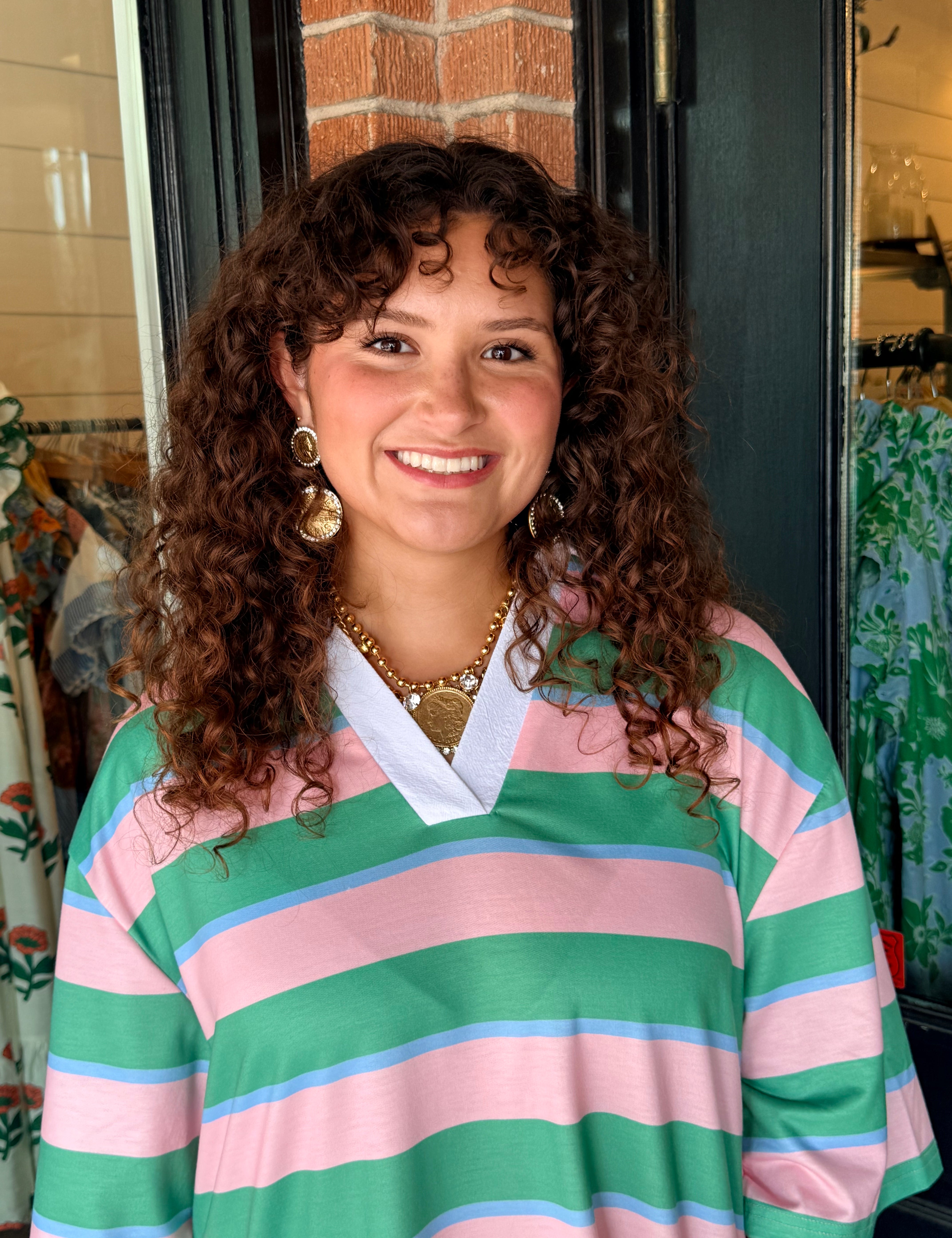 Stella Striped Rugby Dress