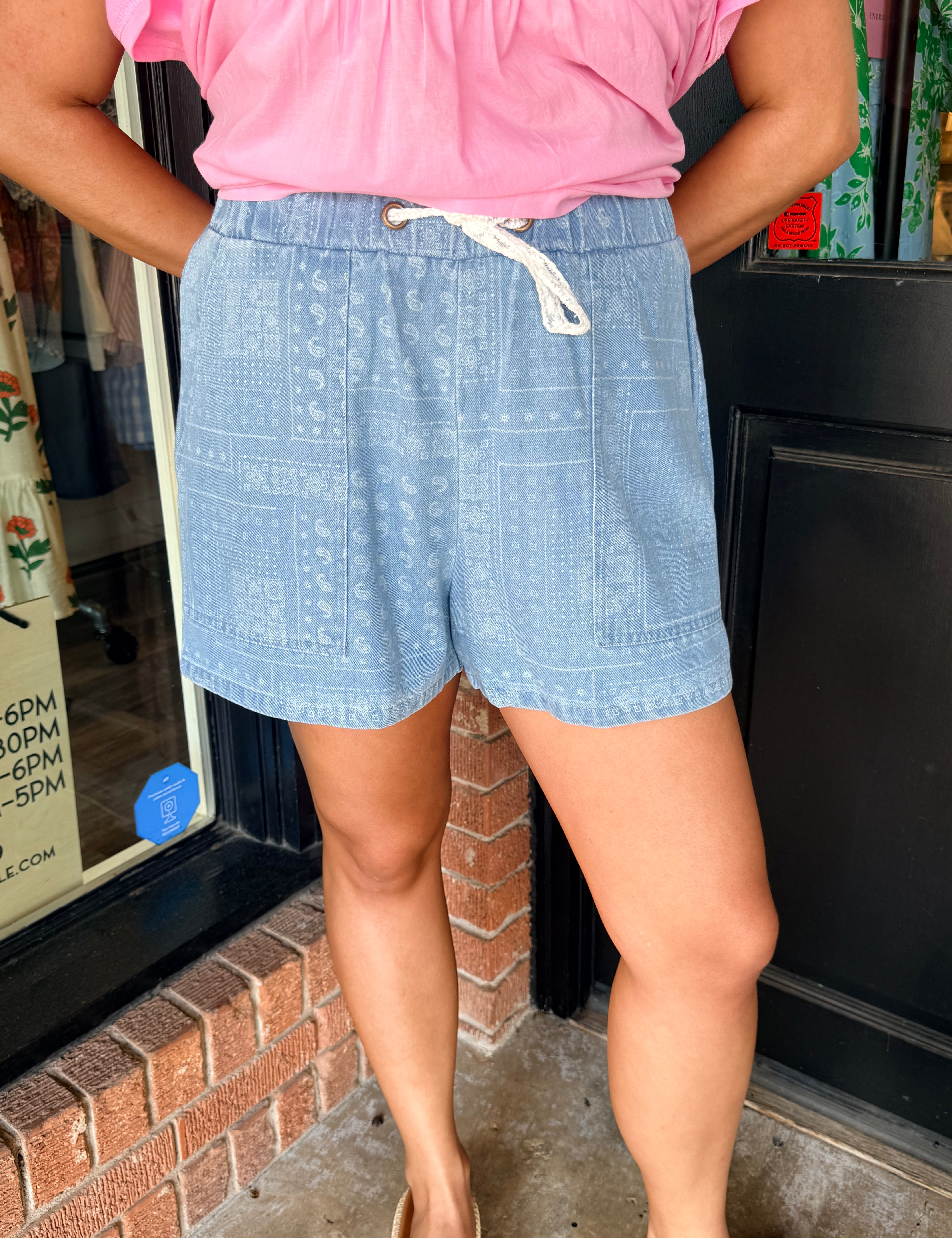 Penny Bandana Shorts