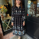 Joyce Pattern  Maxi Dress